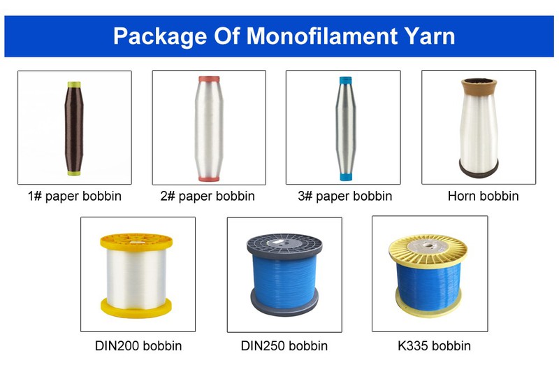 package of monofilament package of monofilament
