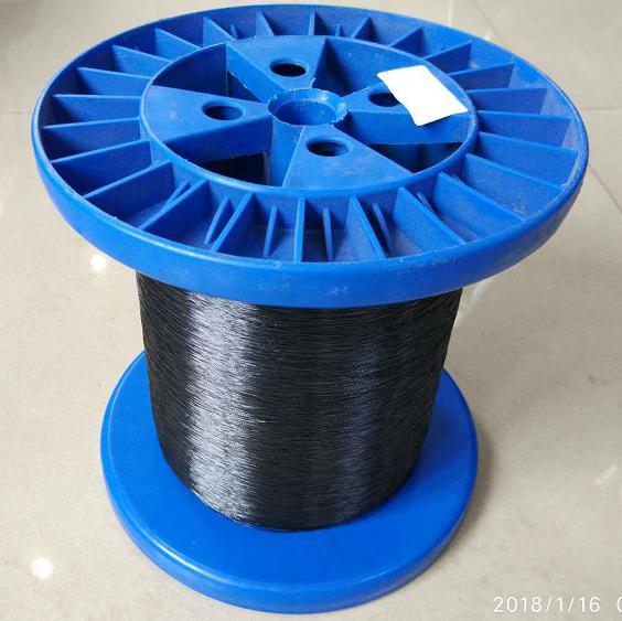 Fils monofilament de color negre PPS de color negre de 0,12 mm