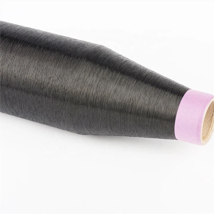 Raw White 100D Polyester Monofilament Yarn For 3D Spacer Fabrics